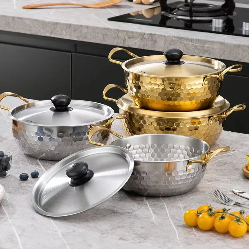 Cook Ramen the Korean Way ๐ Lightweight, durable, and induction-ready โ perfect for noodles, soups, and late-night cravings.