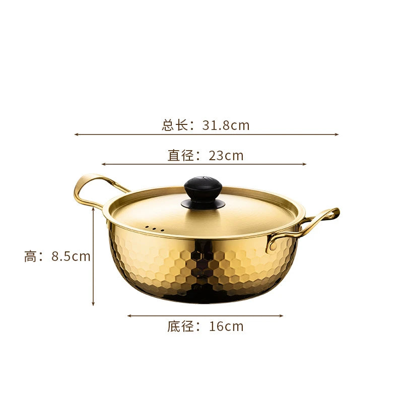 Cook Ramen the Korean Way 🍜 Lightweight, durable, and induction-ready — perfect for noodles, soups, and late-night cravings.