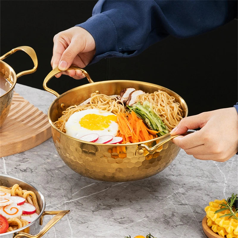 Cook Ramen the Korean Way 🍜 Lightweight, durable, and induction-ready — perfect for noodles, soups, and late-night cravings.