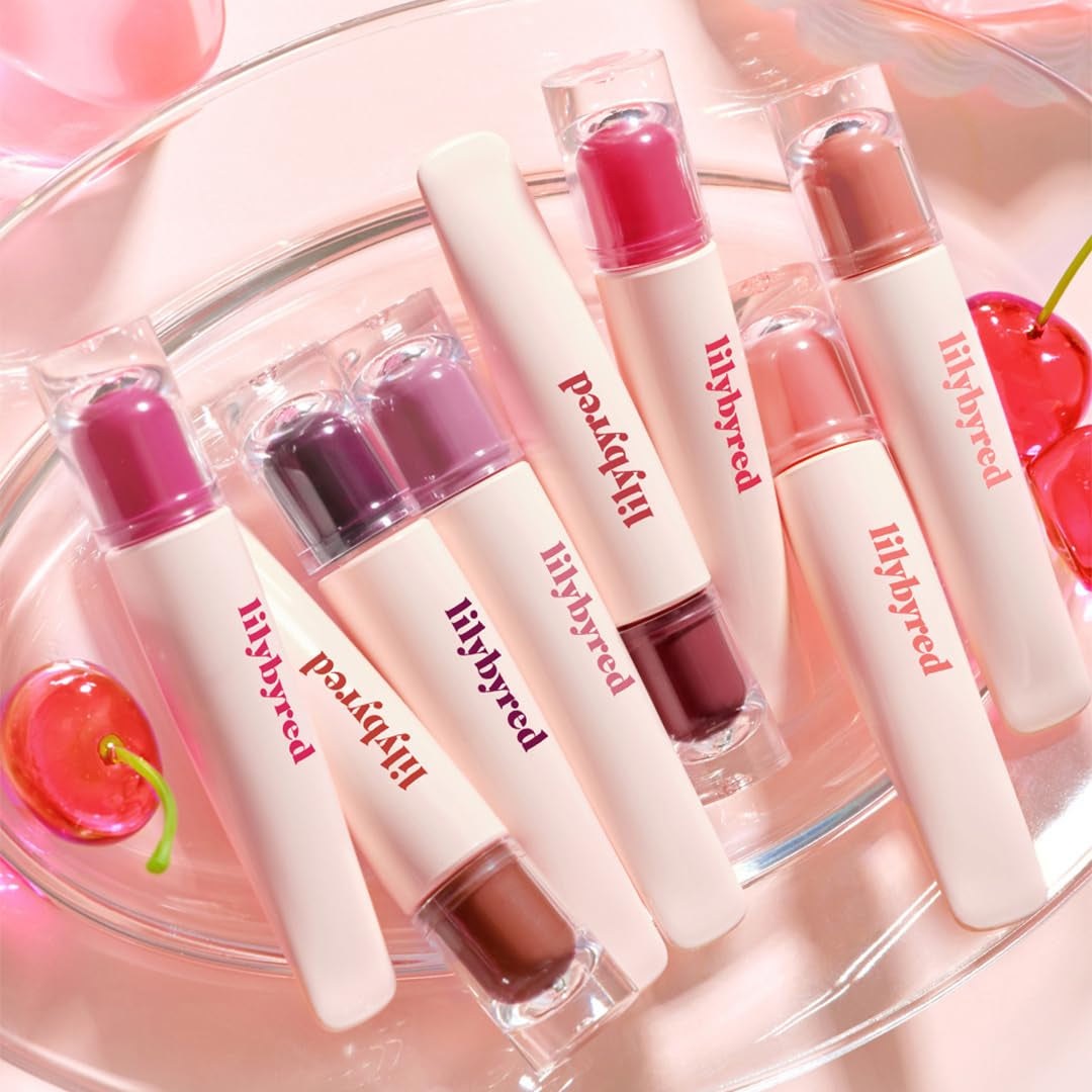 ILYBYRED Jelly Balm 9ml - K-Beauty Lip Gloss with Collagen & Nourishing Oils for Hydrated, Glossy Lips | 07 Plum Jelly Bite